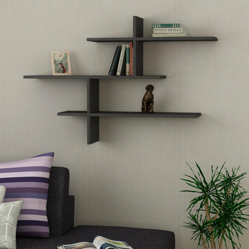 Alynah Bracket Shelf, Anthracite