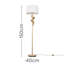Meggan 150cm Traditional Floor Lamp-44251620-44251623-44251625