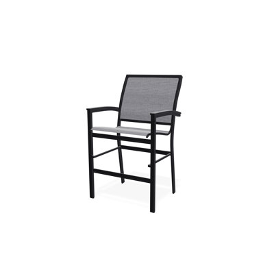 Chaise de café empilable en aluminium Bazza