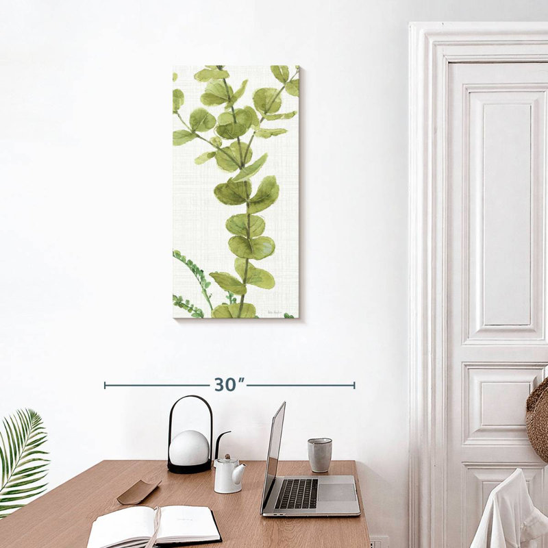 Mélange de verts LXIV, H 30 po x l 15 po