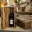 Porte-bouteilles en bois massif