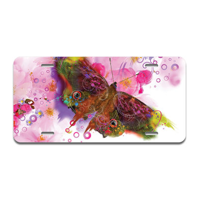 Cadre en aluminium Hippie Butterfly