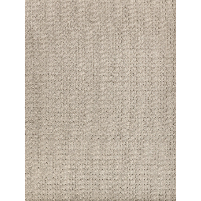 Monroe Silk Hand Woven Geometric Area Rug, Rectangle 2' x 3'