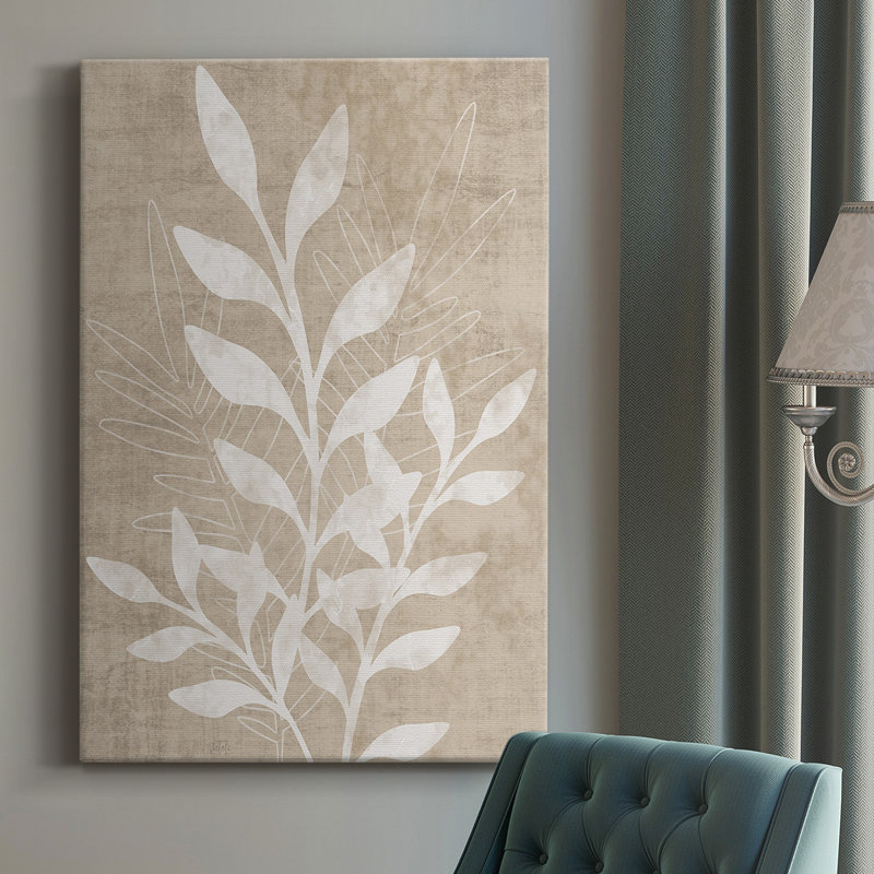 Toile tendue avec châssis de qualité supérieure - prête à être accrochée, H 27 po x l 16 po x P 1 po