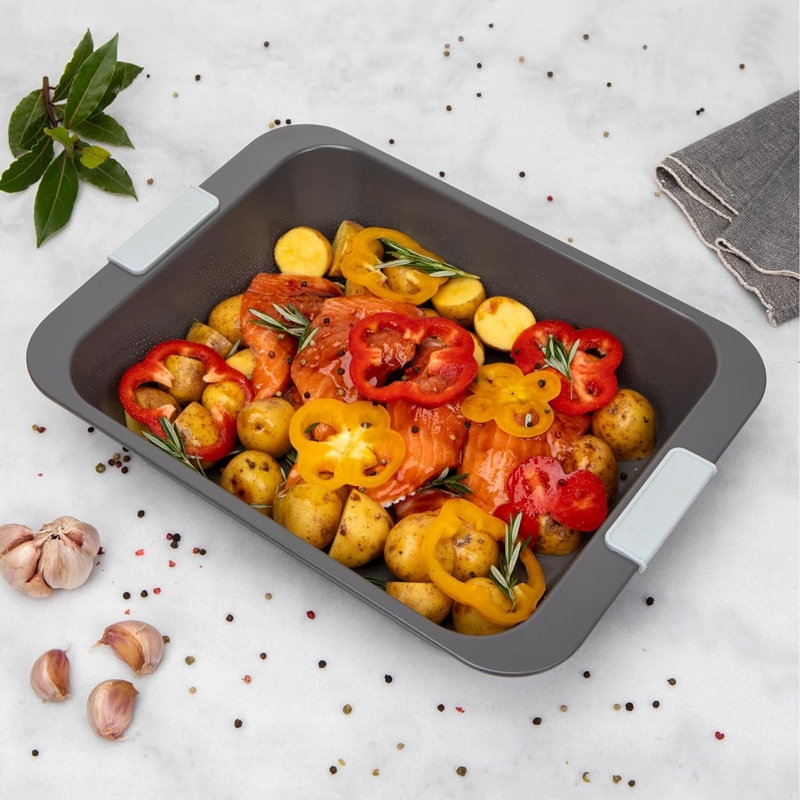 Laura Ashley Non-Stick Carbon Steel Roasting Pan