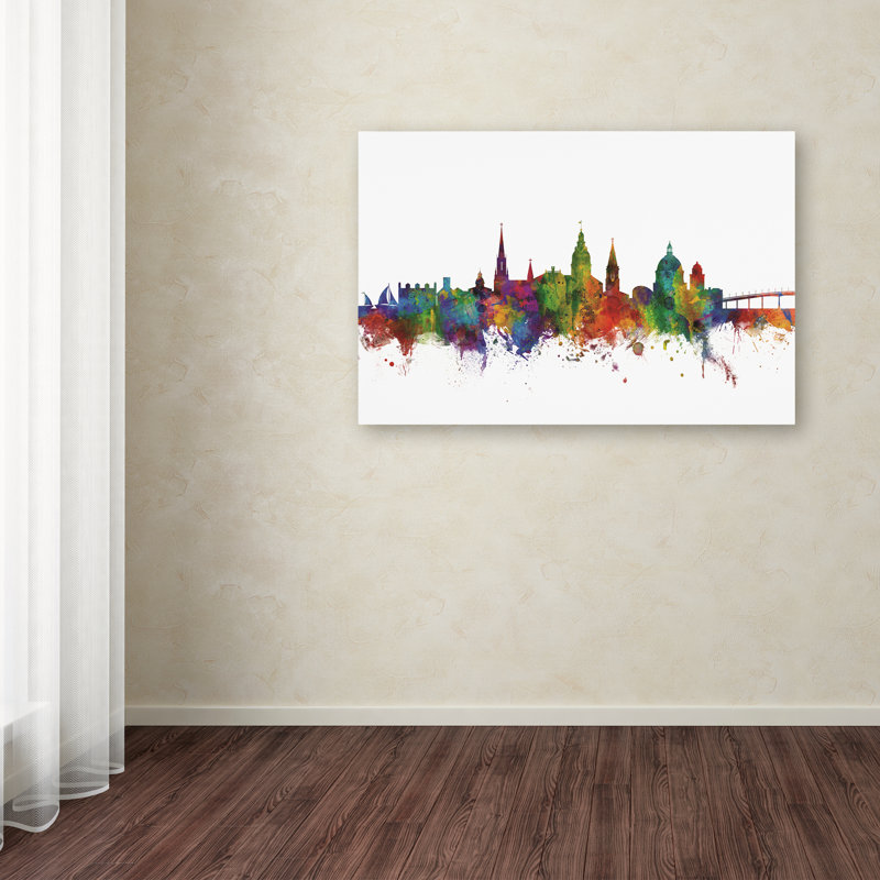« annapolis maryland horizon ii », impression sur toile, H 22 po x l 32 po x P 2 po