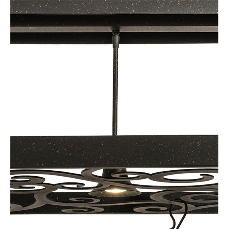 Neo Steel Handcrafted Oval Hanging Pot Rack