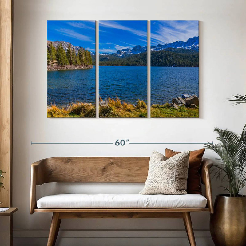Peaceful Lake George, H 32 po x l 50 po