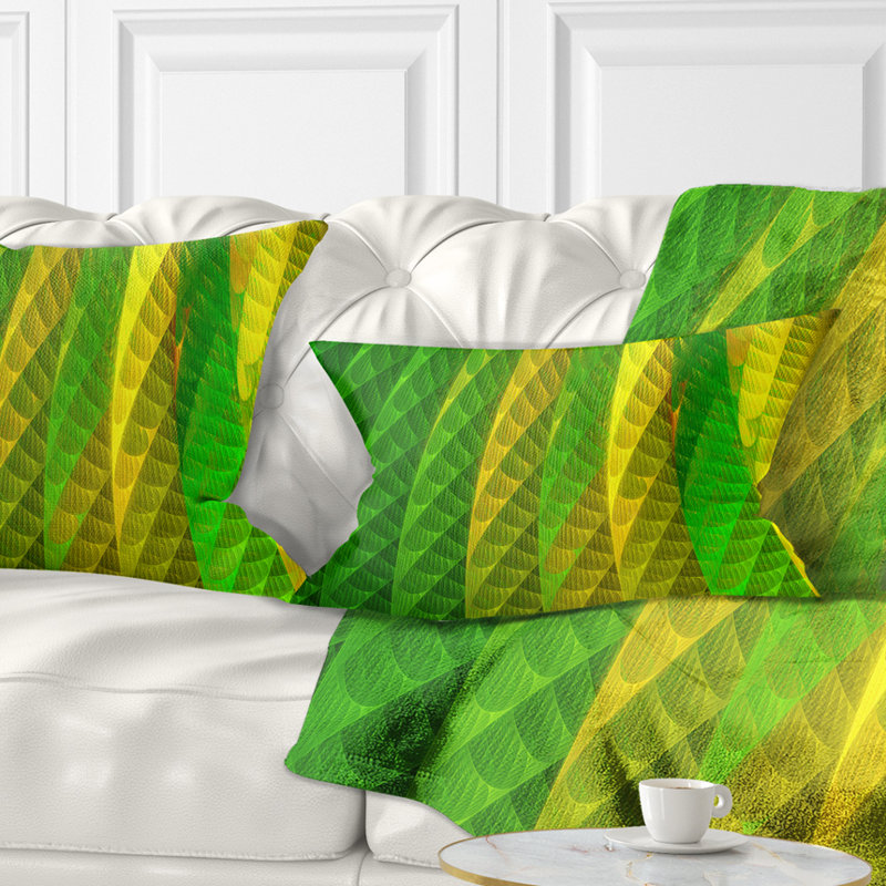 Coussin , vert