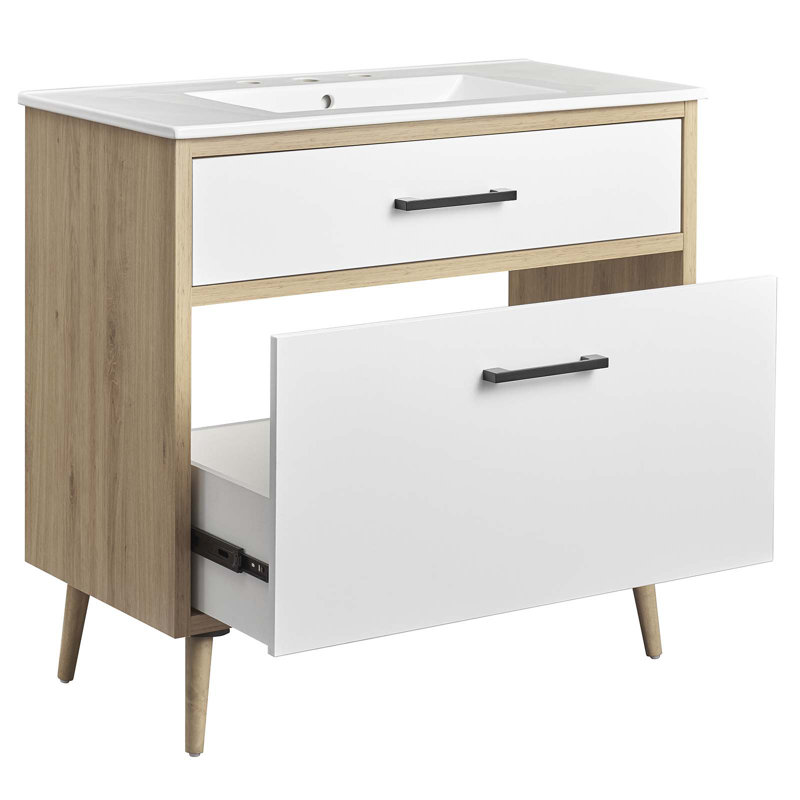 Modway Maverick 36" Bathroom Vanity, White
