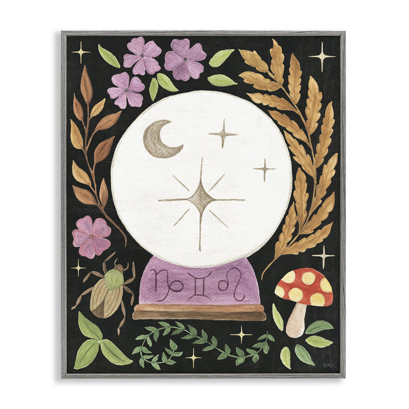 «Spooky Chic Crystal Giclee Art» par Veronique Charron, Estampe numérique Farmhouse, H 14 po x l 11 po