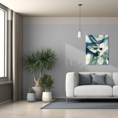  «Spontane 2 Sapphire» par Danhui Nai, art mural sur toile