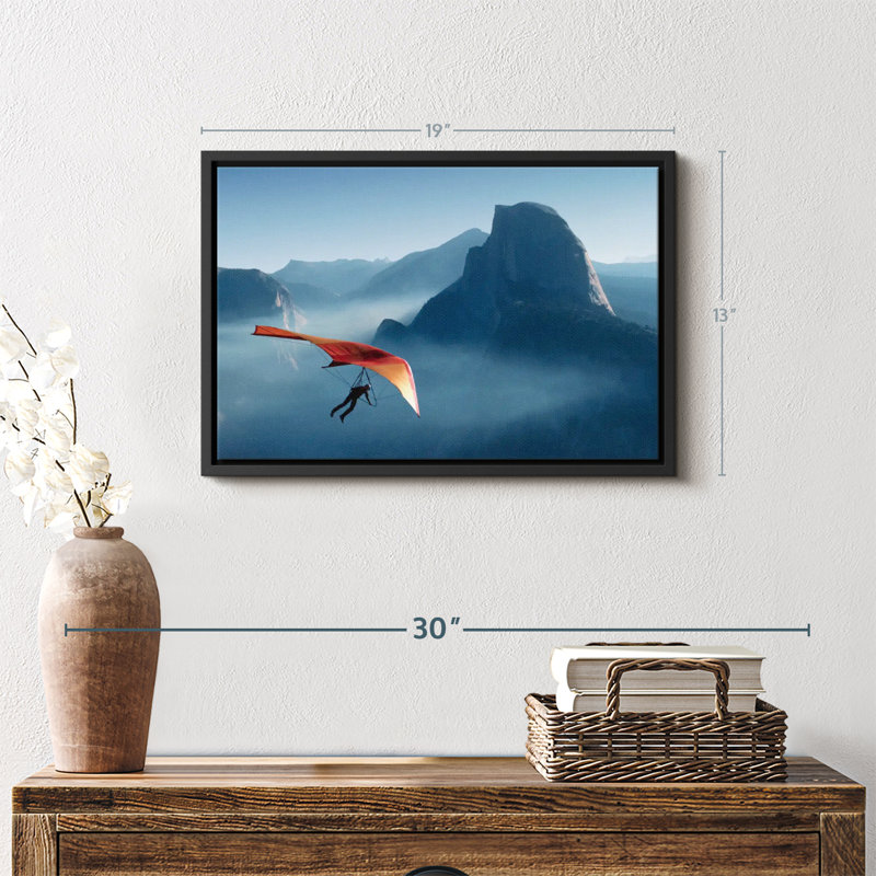 Impression sur toile Yosemite, H 13 po x l 19 po