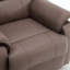 Fauteuil inclinable manuel moderne en similicuir
