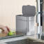 simplehuman 4 Liter / 1.06 Gallon Compost Caddy, Detachable and Countertop Bin Trash Can-1994143753