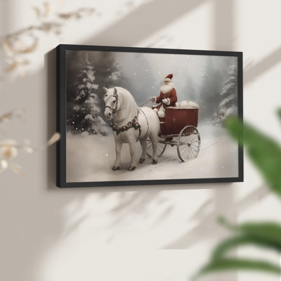 Art de Noël - CMxx - reproduction encadrée