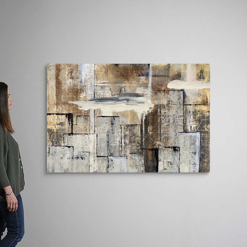 «City Workings II» par Tyson Estes, impression sur toile, Toile tendue, H 40 po x l 60 po x P 1,25 po