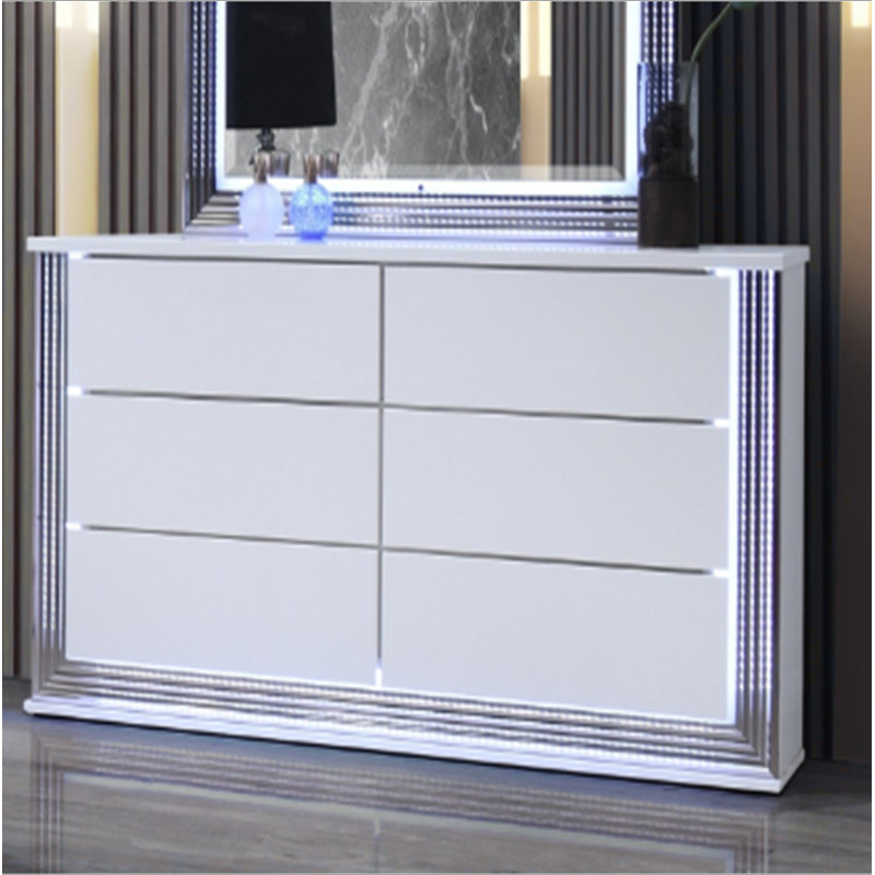 ROBINET LUNE BLANC LISSÉ AVEC DEL