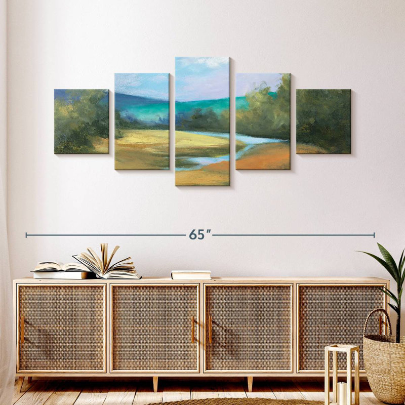 Hedgerow, 24" H x 55" W