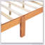 Lit plateforme en bois avec tête de lit et lattes en bois-377634900-377634921