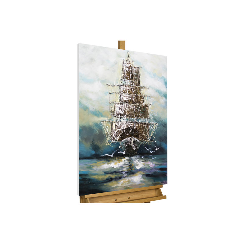 Acrylbild Ahoi Piratenschiff