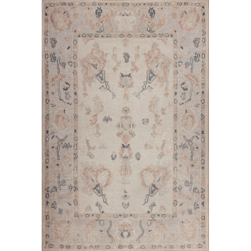 Tapis tissé à la main en chenille Lucien, Rectangle 9 pi 11 po x 13 pi 2 po