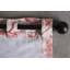 Panneau de rideau simple semi-diaphane avec passe-tringle 100% coton-62347749-62347753