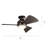 Sola 34" Olde Bronze LED Ceiling Fan-773059949-773059950