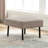 Fabric Square Ottoman With Four Legs-1755100286
