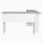 Aureliana L-Shaped Metal Base Writing Desk
