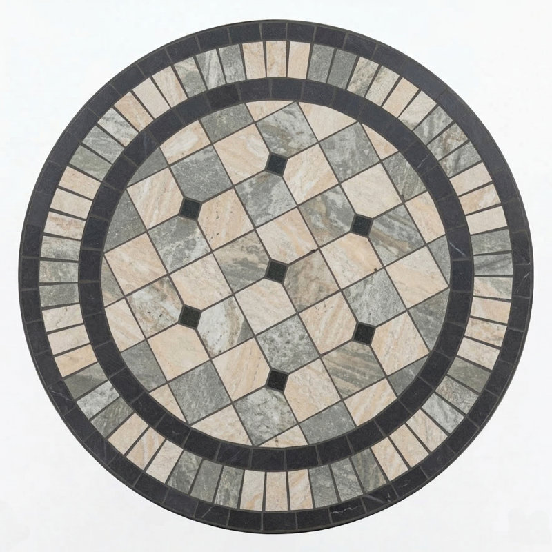 Round Outdoor Dining Table , 100cm W 100cm D