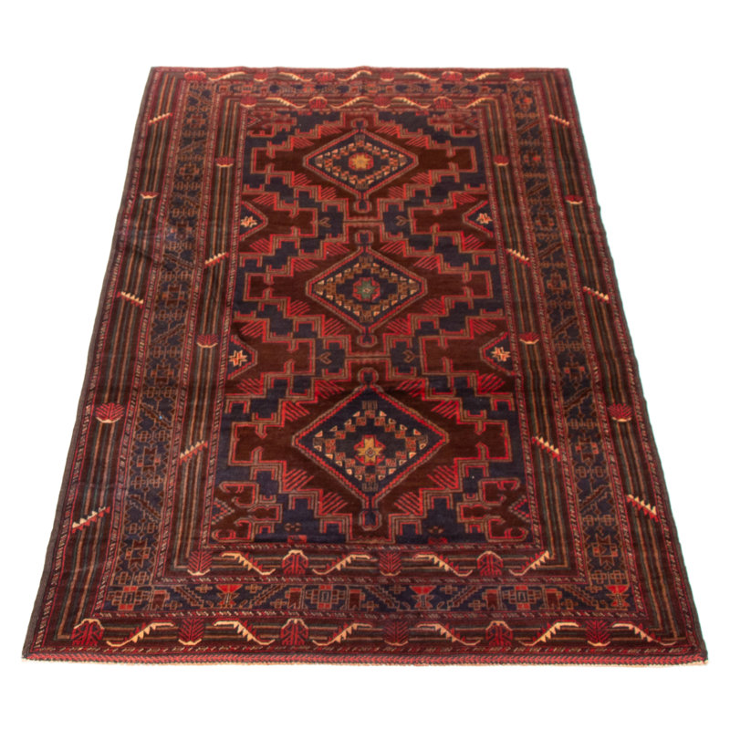 Teimani Brown Rug 3'10" x 6'10"