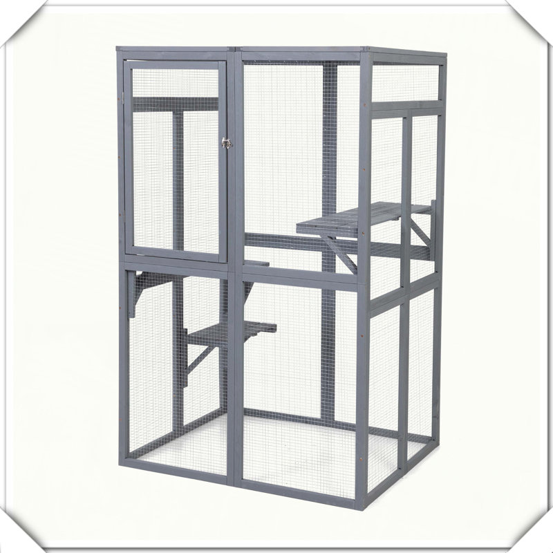 Porte de hamac d'extérieur Catio, Gris