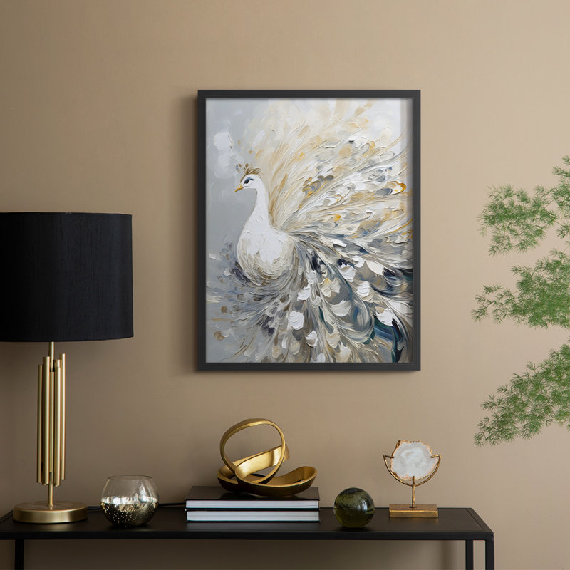 ANIMALS Series CCXLI - reproduction encadrée de qualité supérieure - prête à être accrochée - aucun clou requis