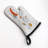 Linear Blossoms Oven Mitt Cotton Twill