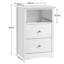 Devala 40cm W Manufactured Wood Bedside Table-1358578365