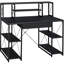 Bureau avec tablettes ouvertes et huche-1418362234