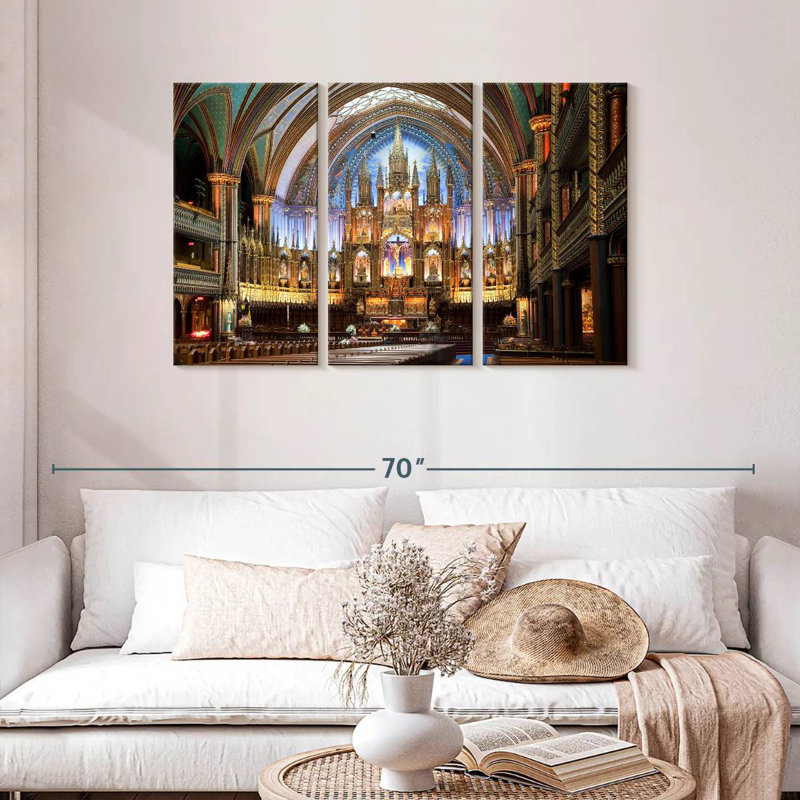 Adella Notre Dame Montreal Cathedral, 28" H x 45" W