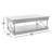 Abigaelle Coffee Table with Storage and Casters