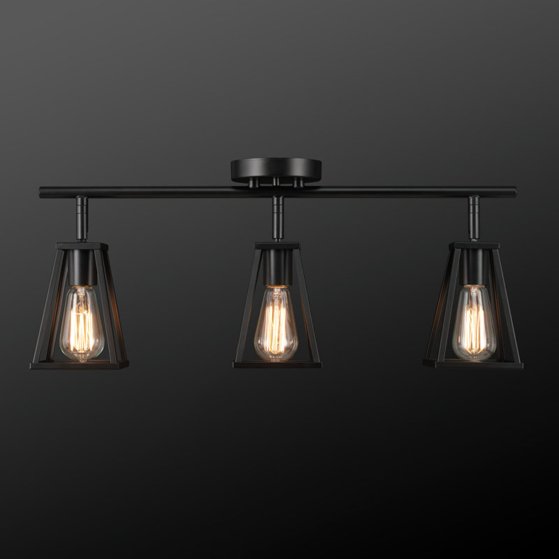 Lachaidh 24.75'' 3 -Light Fixed Track Track Kit with Dimmable and Adjustable Head