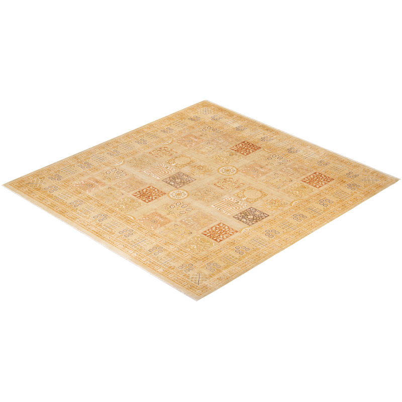 Classic One-of-a-Kind 8' 0" X 8' 5" Hand Knotted Area Rug