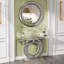 Miroir rond en cristal 33,46 "(85Cm)