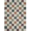 Chester Living Room Shaggy Area Rug Modern - Contemporary Checkered Design 30Mm Plush Pile Jute Backing Soft Woven Carpet -Hallway Indoor Rug, Multi-2041610345