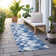 Washable Abstract Indoor / Outdoor Rug