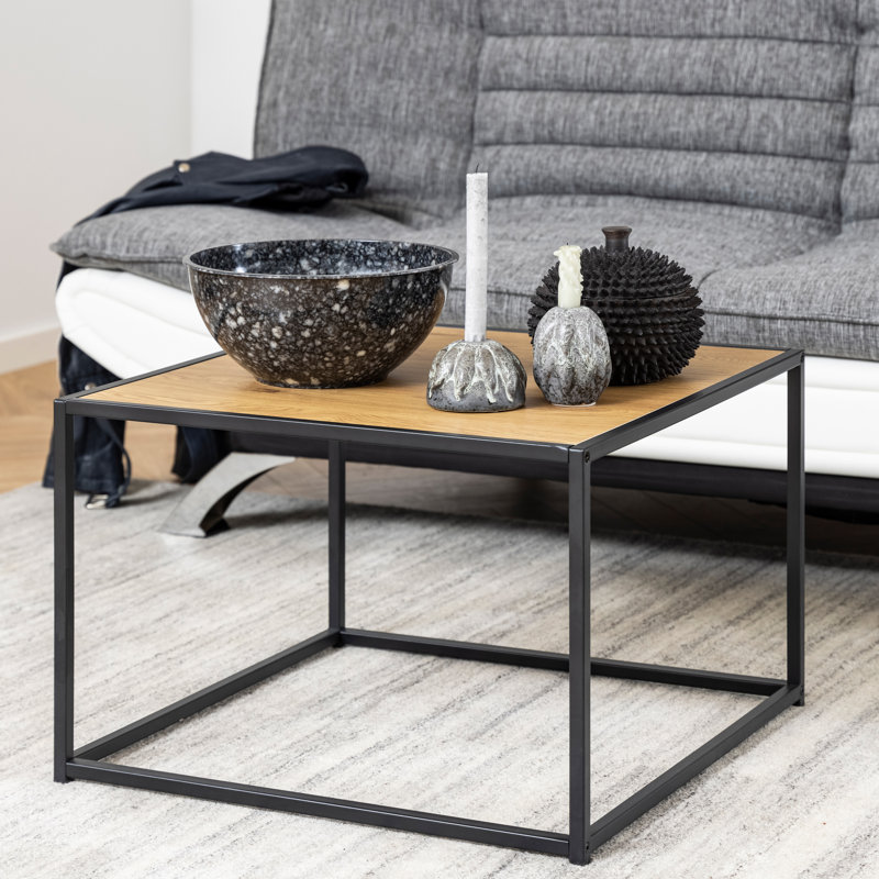 Joliet Four Leg Coffee Table, Natural Wood