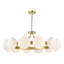 12 - Light Matt Gold Pendant