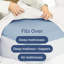Drap-housse en coton 400 fils à densité de tissage 400-103254643-109448589