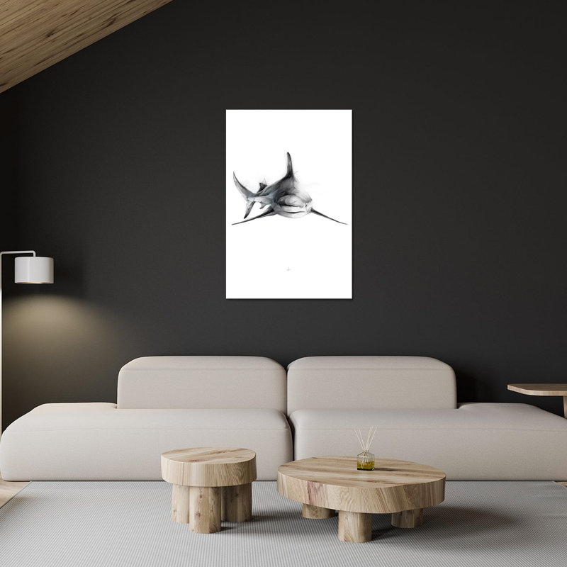 " Shark II " by Alexis Marcou, 32" H x 24" W x 0.25" D