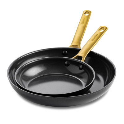 Greenpan Padova Reserve Frypan 2 Piece Set 20 - 28cm With Pan Protector