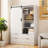 Spacious Bedroom Wardrobe With Hanging Rod, Drawers And Open Shelves For Ample Storage